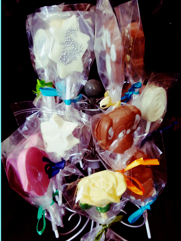 Chocolate Lollipops