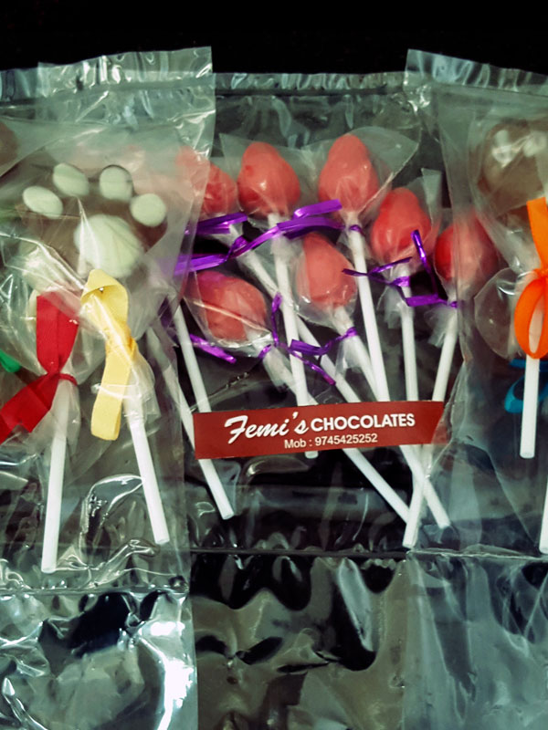 Chocolate Lollipops
