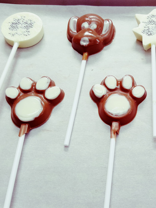Chocolate Lollipops