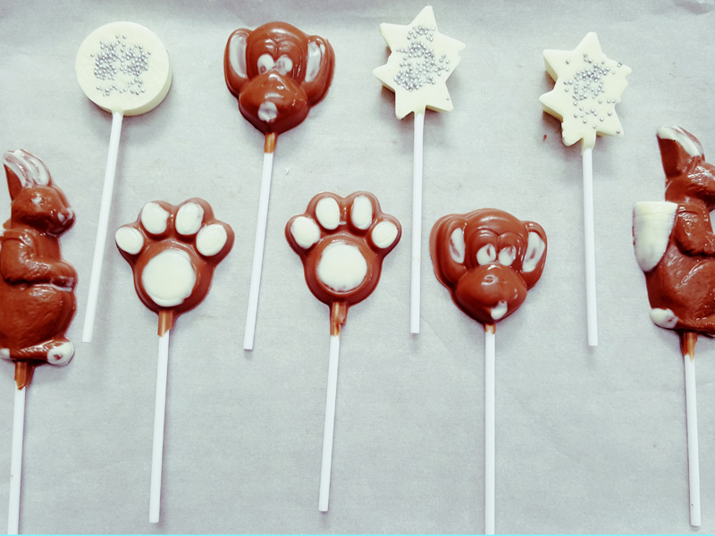 Chocolate Lollipops