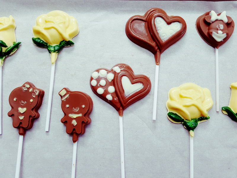 Chocolate Lollipops
